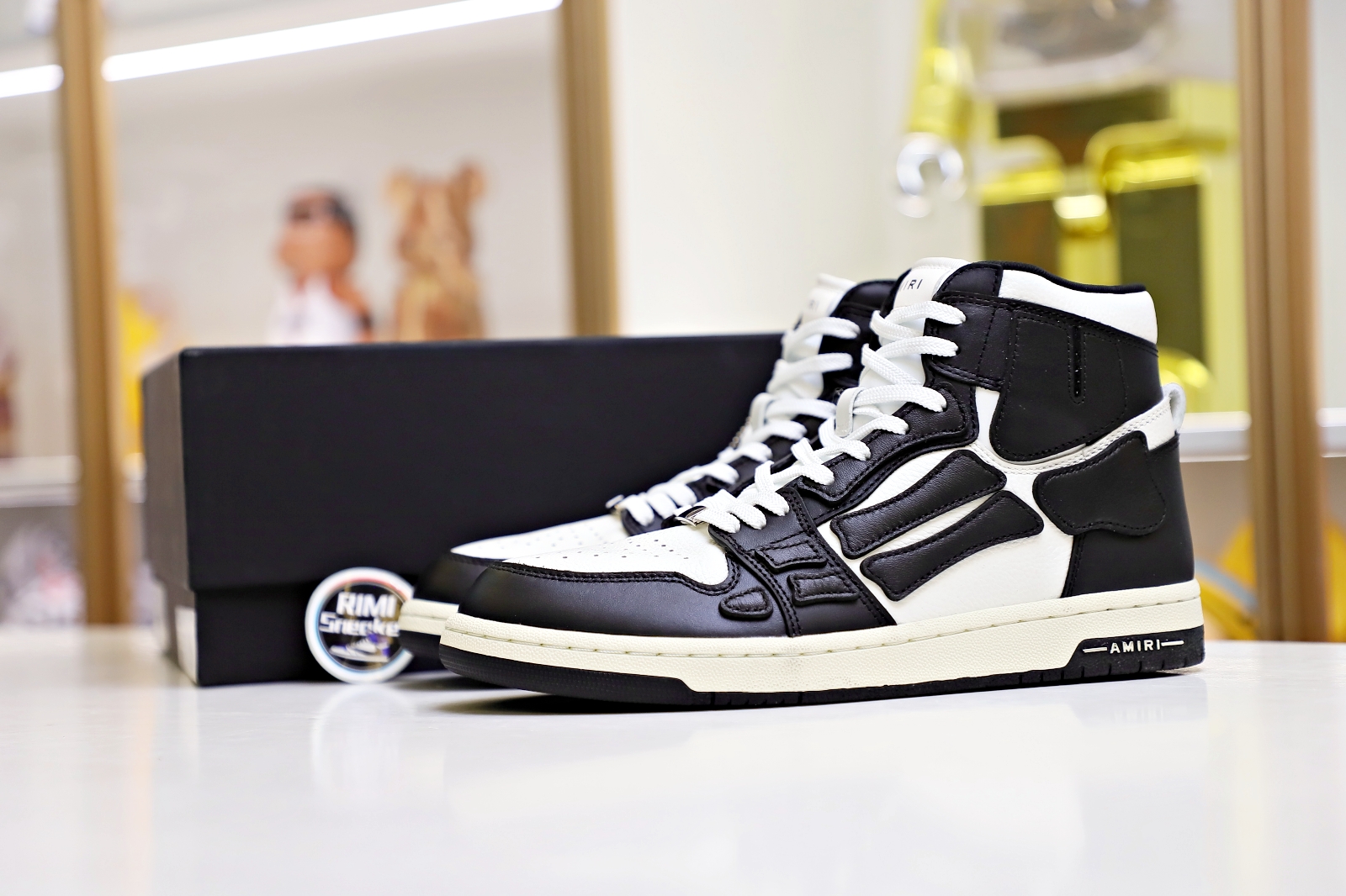 AMIRI LEATHER SKEL High