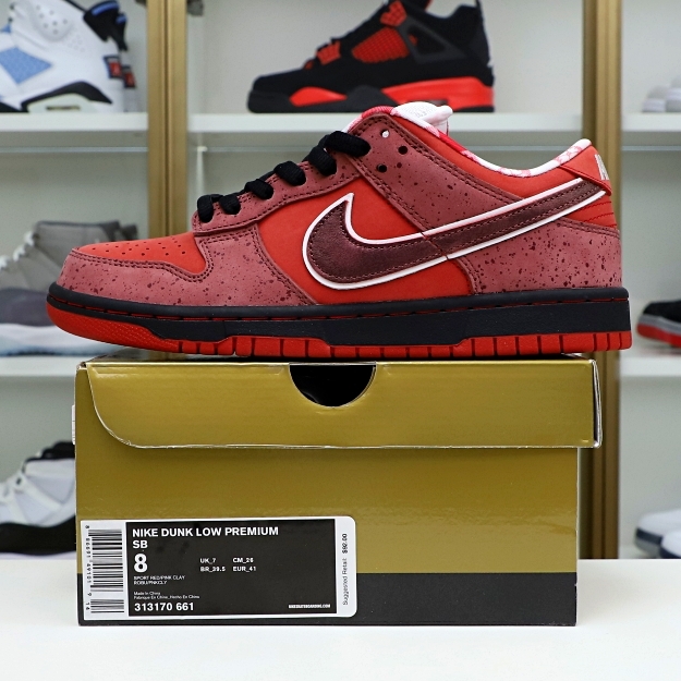 Concepts x Nike Dunk SB Low Red Lobster