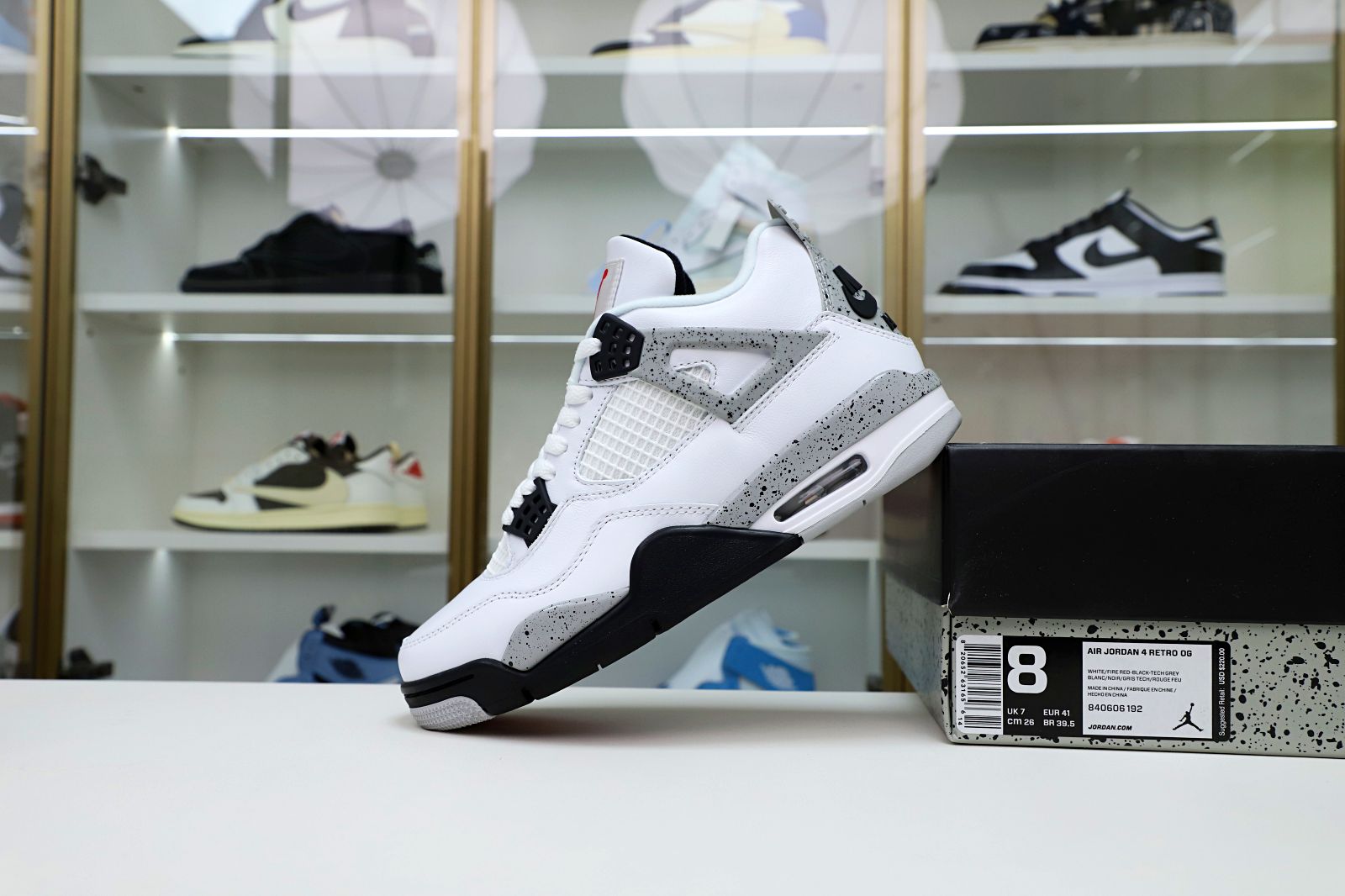 Air Jordan 4 Retro White Cement 2016