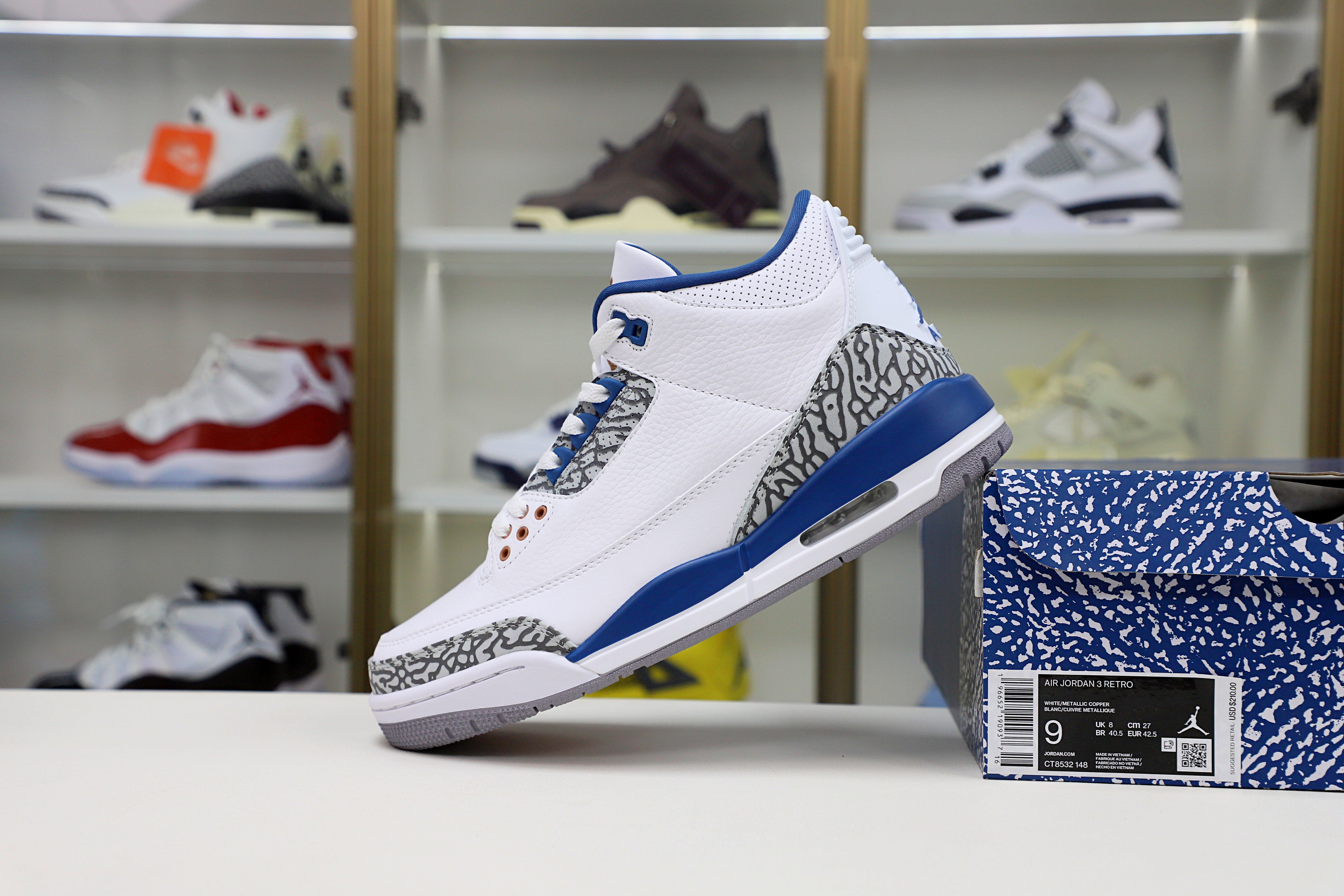 Jordan Air Jordan 3 retro"wizards"（CT8532-148）