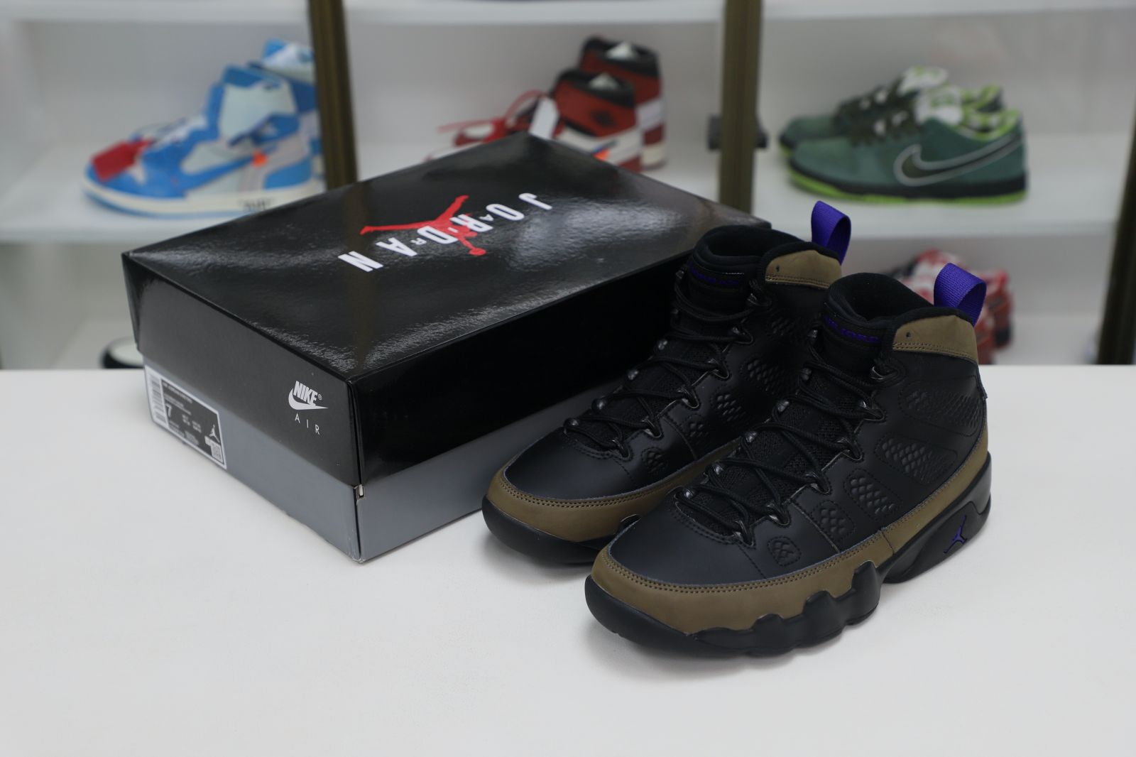 Air Jordan 9"Light Olive"