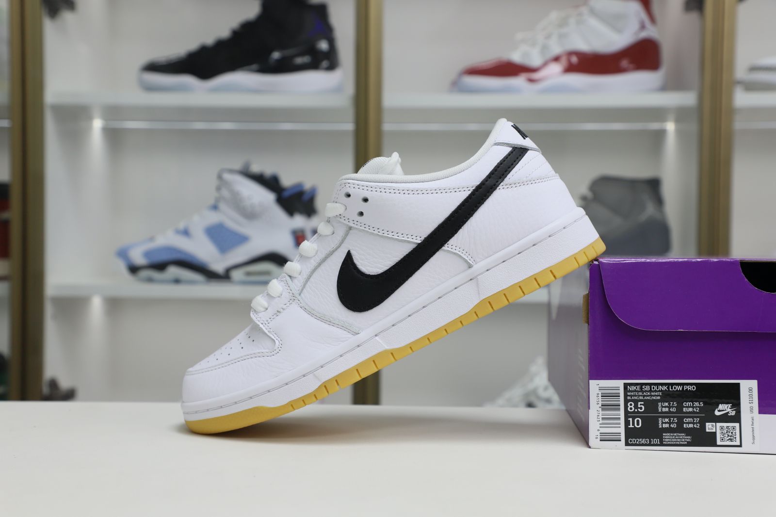 Nike Dunk SB Low pro iso"white gum"