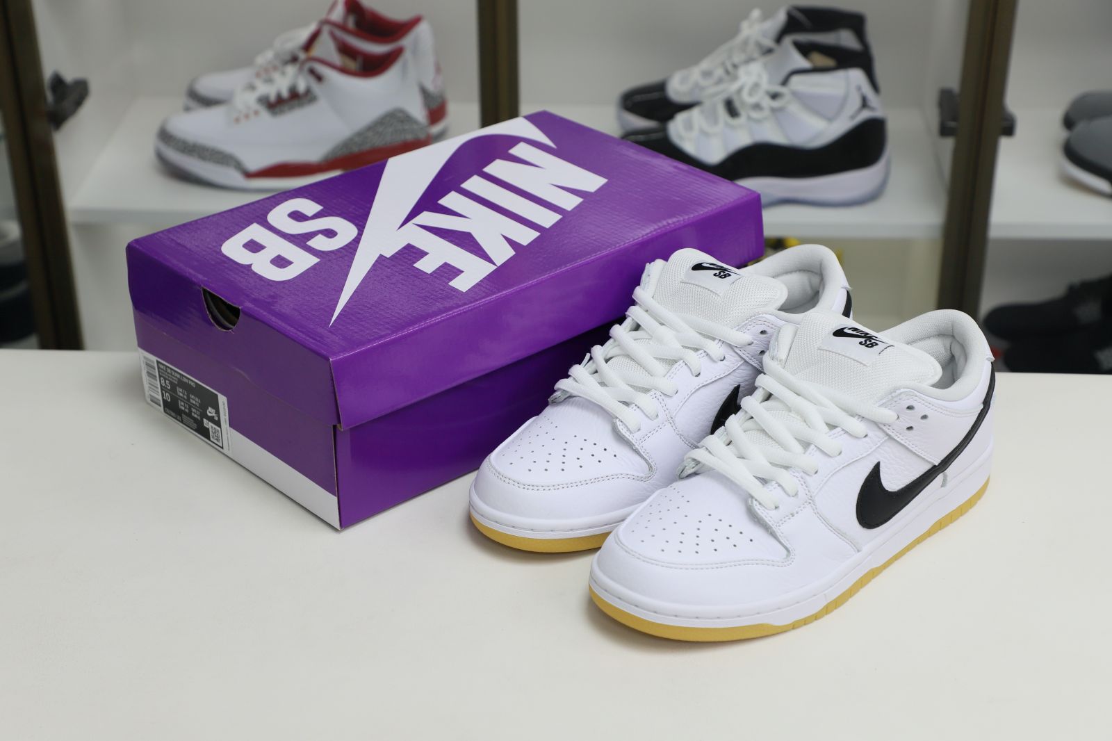 Nike Dunk SB Low pro iso"white gum"