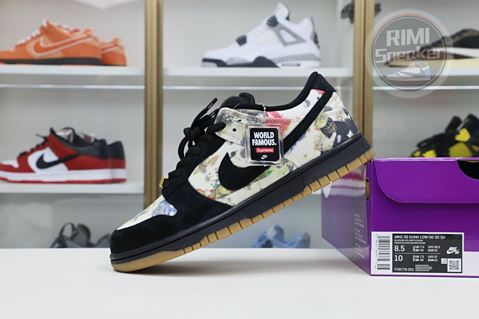 Supreme x Nike SB DunkLow"Rammellzee"