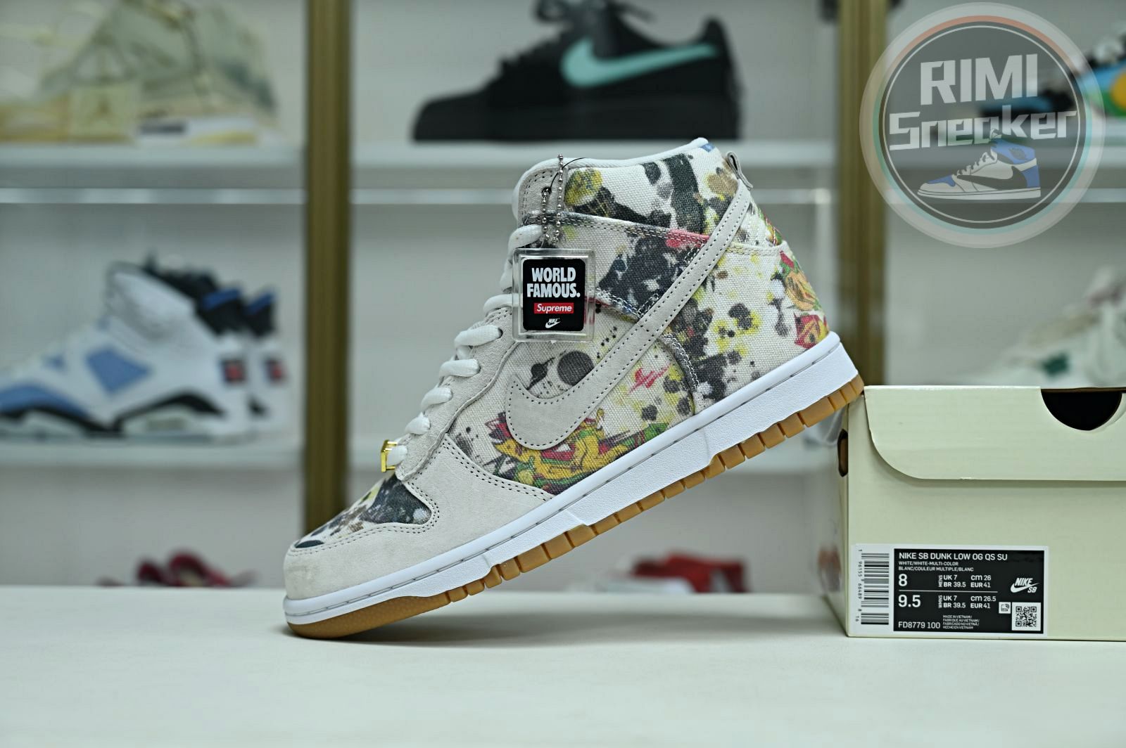 Supreme x Nike Dunk SB High "Rammellzee"