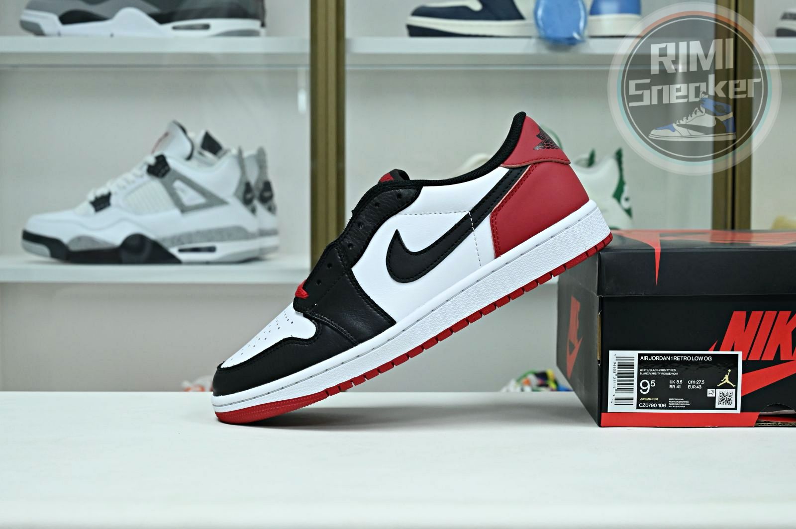 Jordan Air Jordan 1 Low OG "Black Toe"