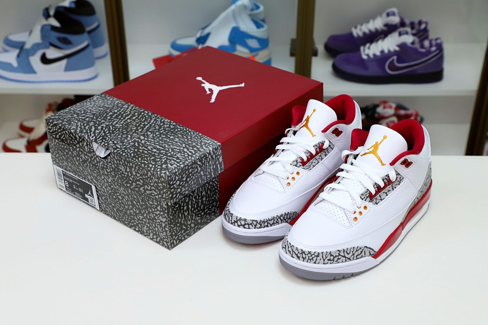 Air Jordan 3 retro "cardinal red"