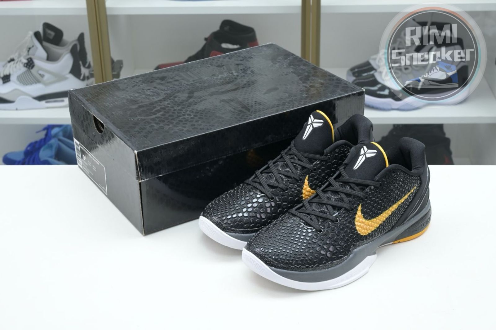 Nike Zoom Kobe 6 Black Del Sol