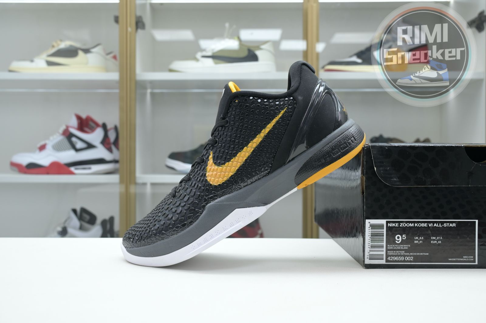 Nike Zoom Kobe 6 Black Del Sol