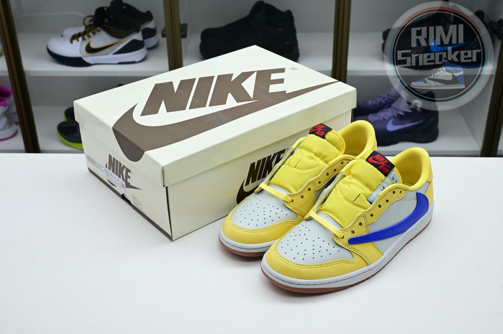 Travis Scott x Jordan Air Jordan 1Low Canary