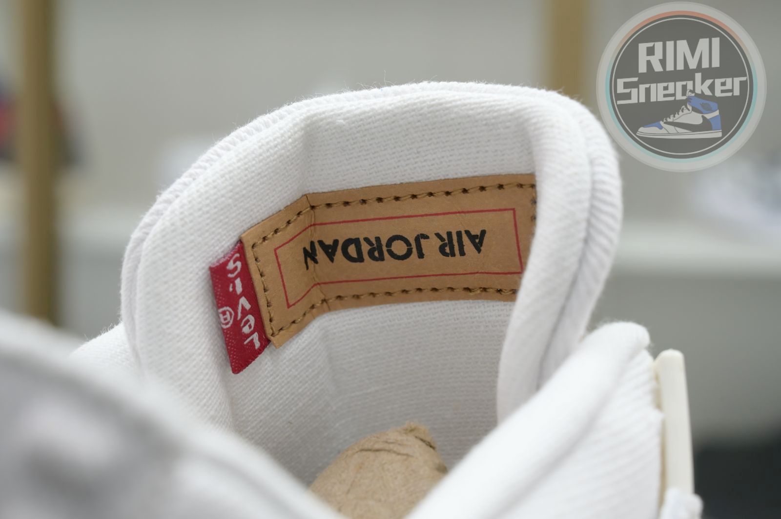 Jordan Air Jordan 4 levis white (levis tag)