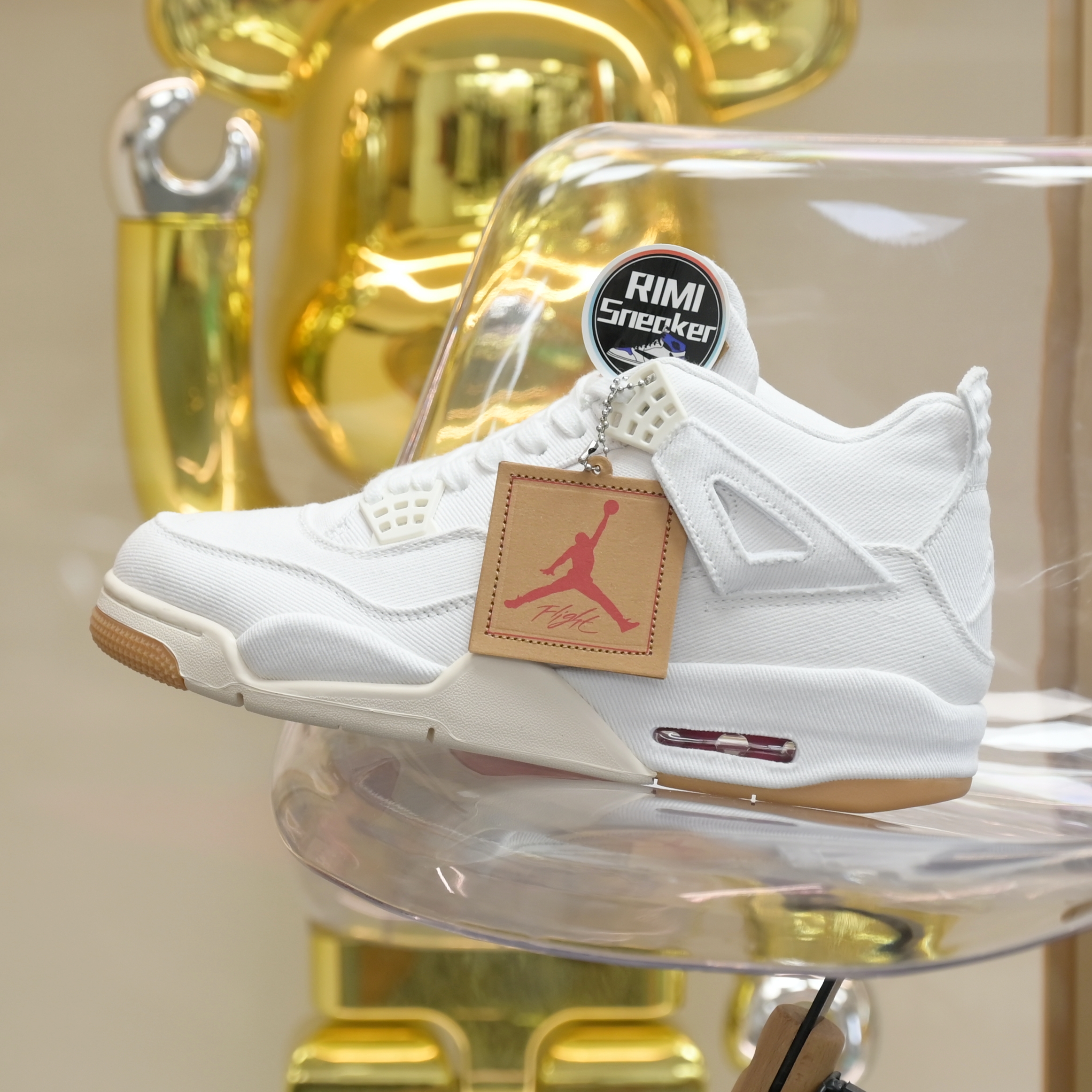 Jordan Air Jordan 4 levis white (levis tag)