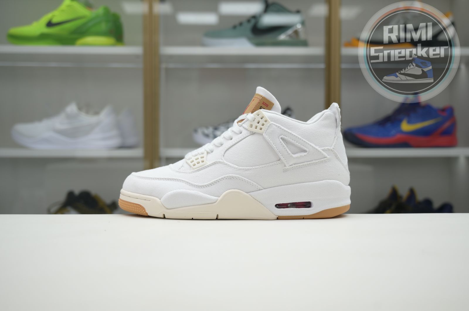 Jordan Air Jordan 4 levis white (levis tag)