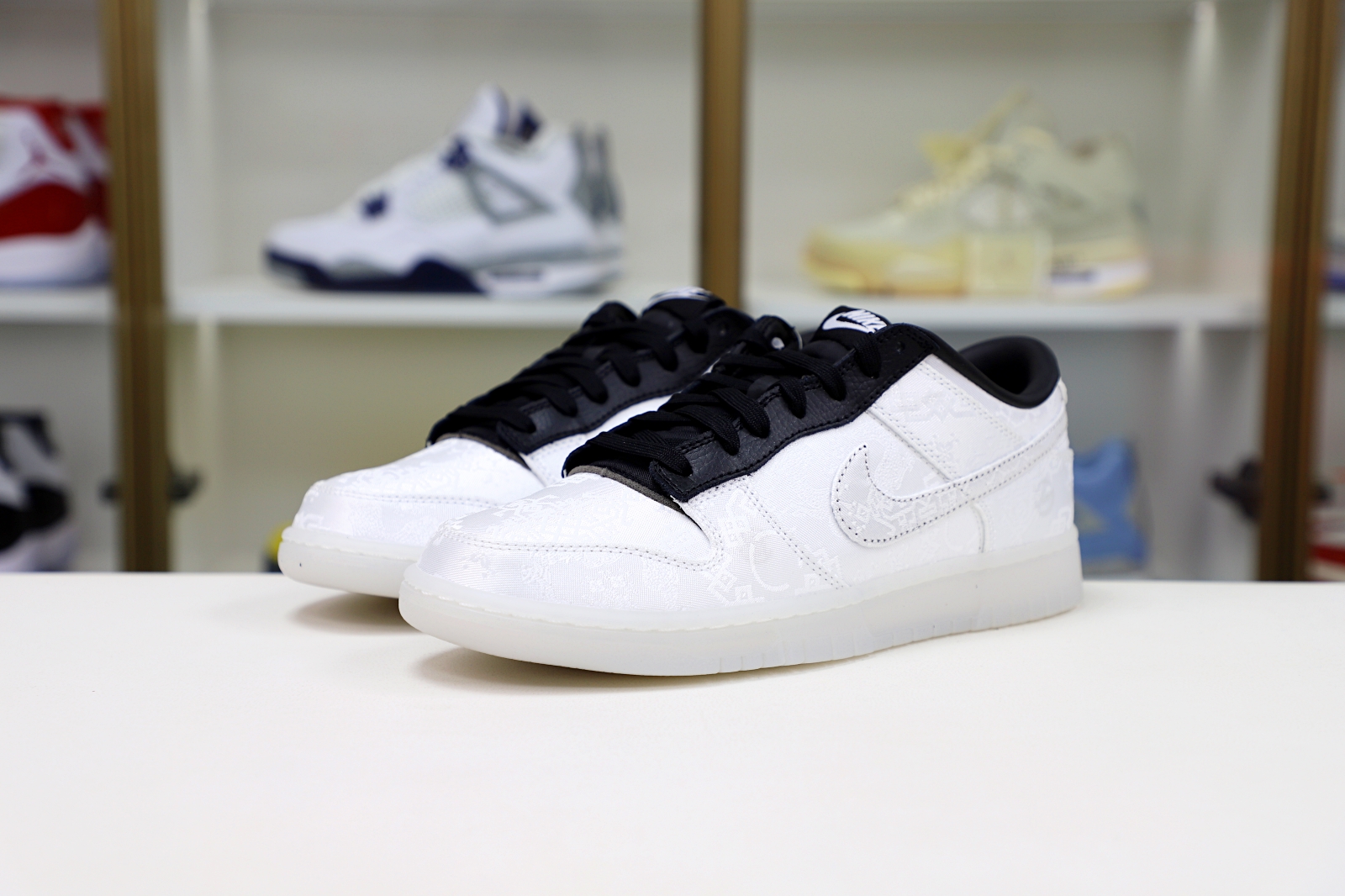 Nike Dunk Low x Fragment Design x CLOT