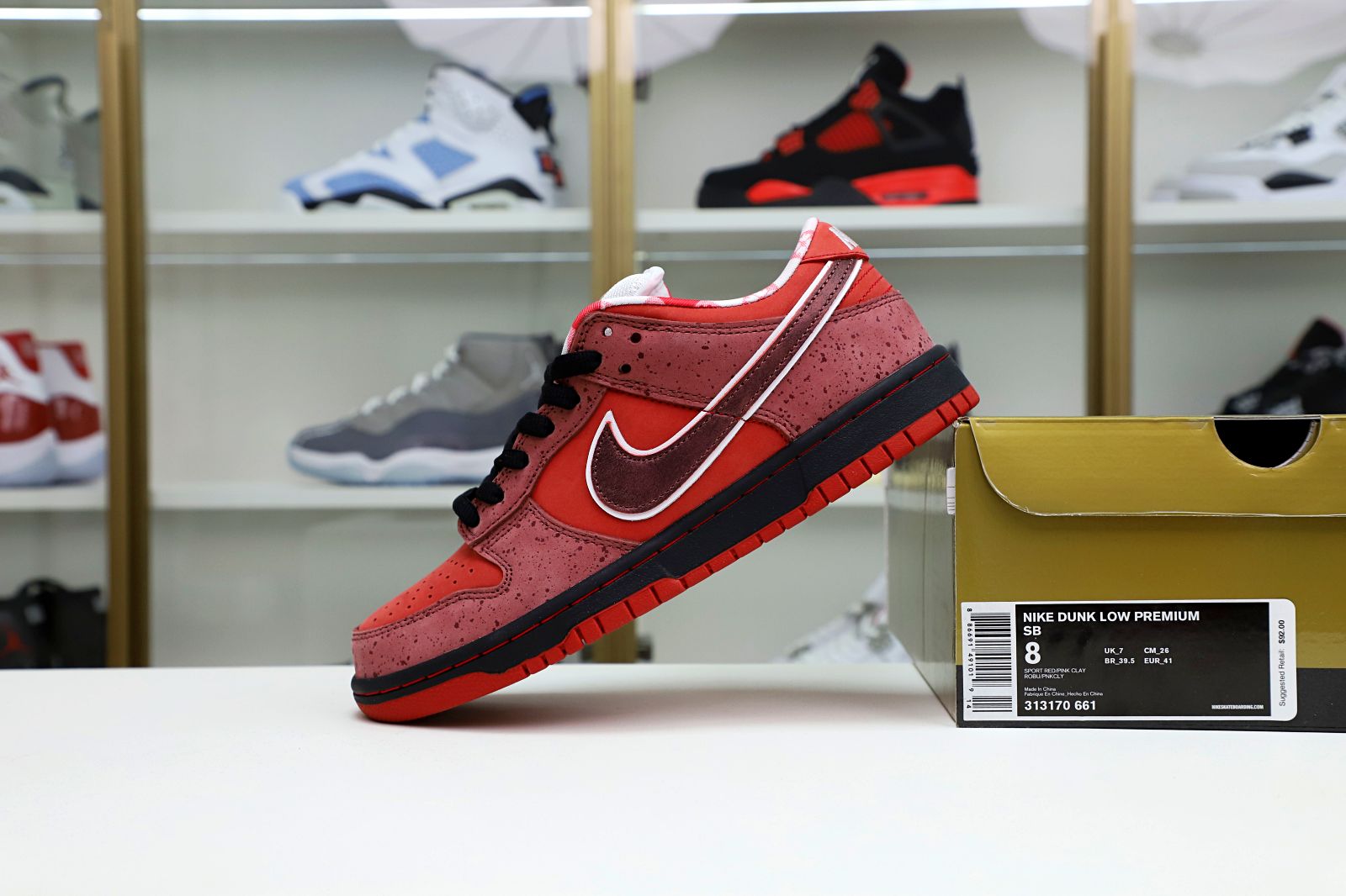 Concepts x Nike Dunk SB Low Red Lobster