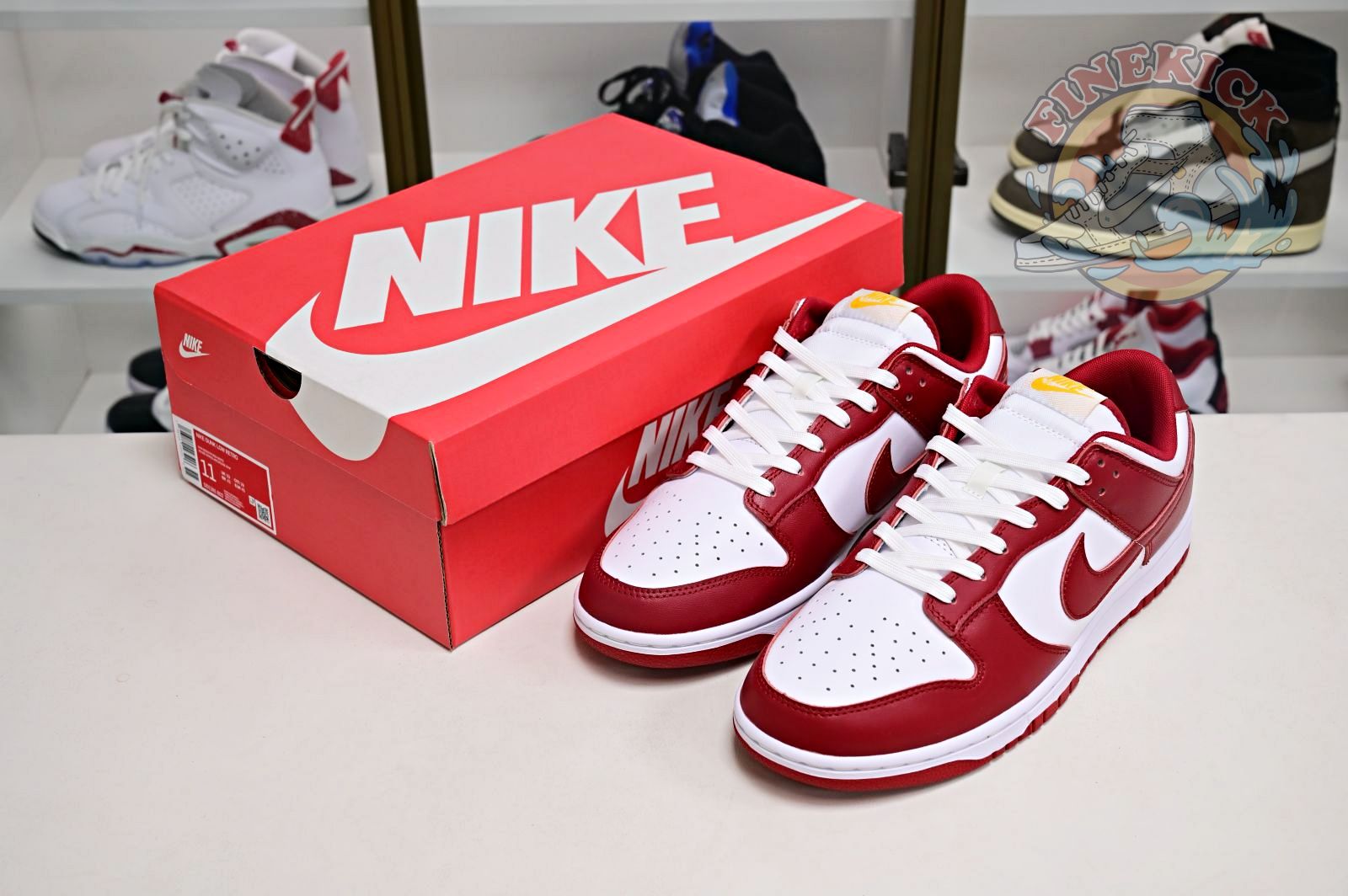 Nike Dunk Low Retro"Gym Red"