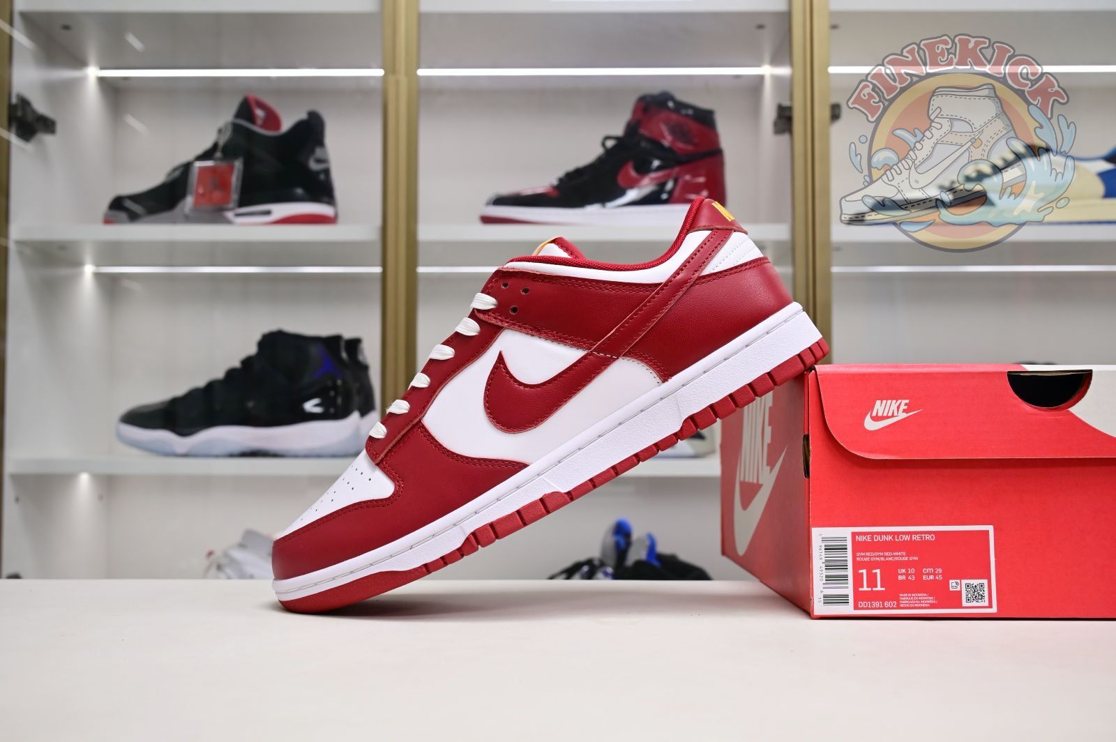 Nike Dunk Low Retro"Gym Red"