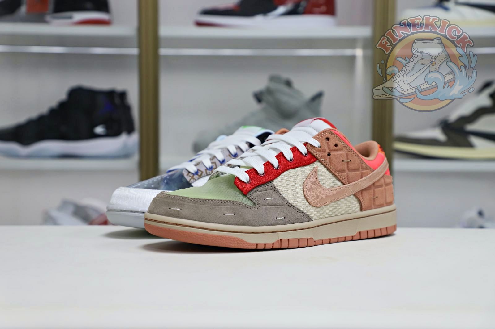 CLOT x Nike Dunk Low"What The?CLOT"