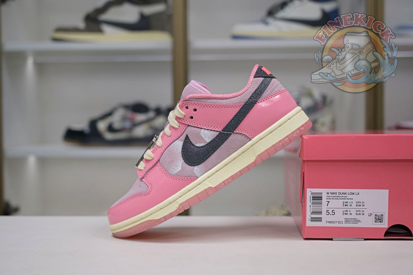 Nike Dunk Low"Hot Punch and PinkFoam" barbie