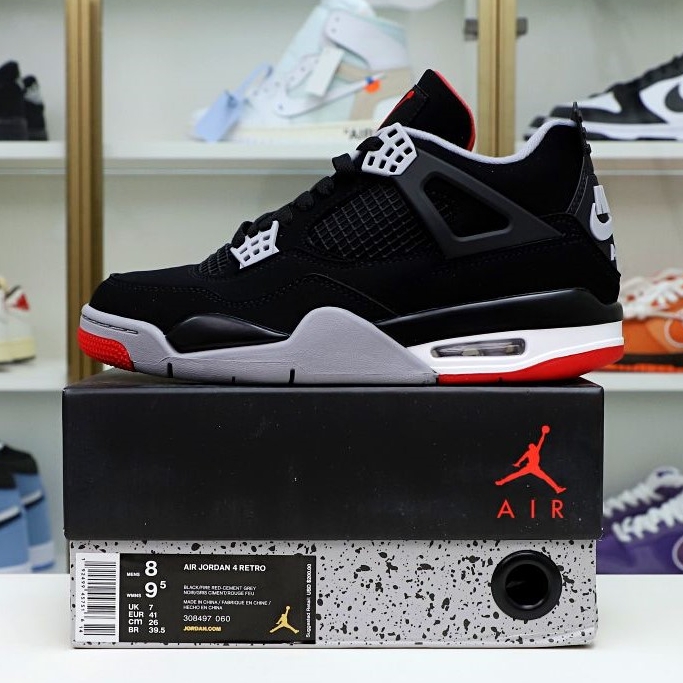 AIR JORDAN 4 RETRO OG ''BRED'' 2019