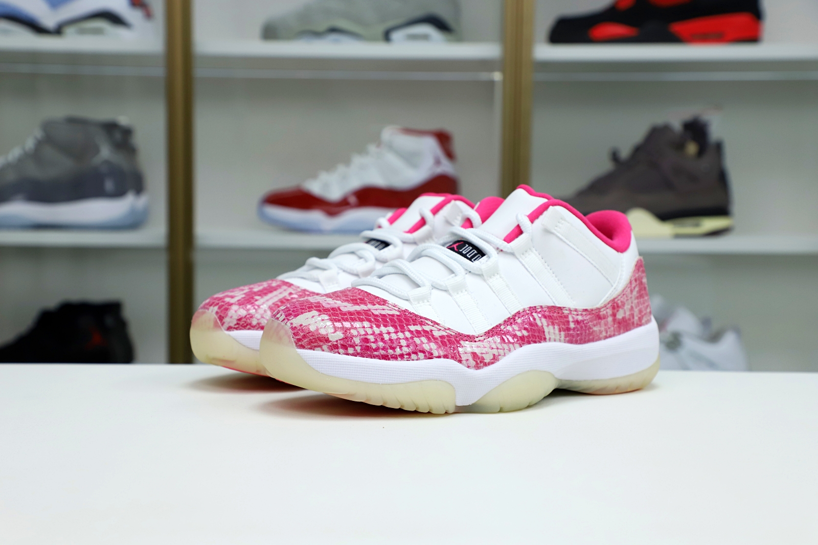 Jordan Air Jordan 11 pink snakeskin