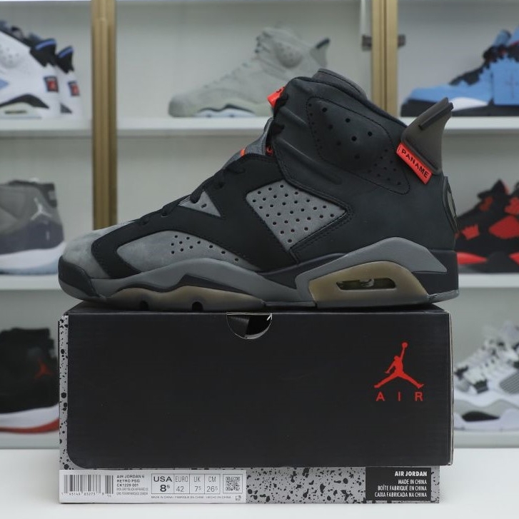 PARIS SAINT-GERMAIN X AIR JORDAN 6 RETRO ''IRON GREY''