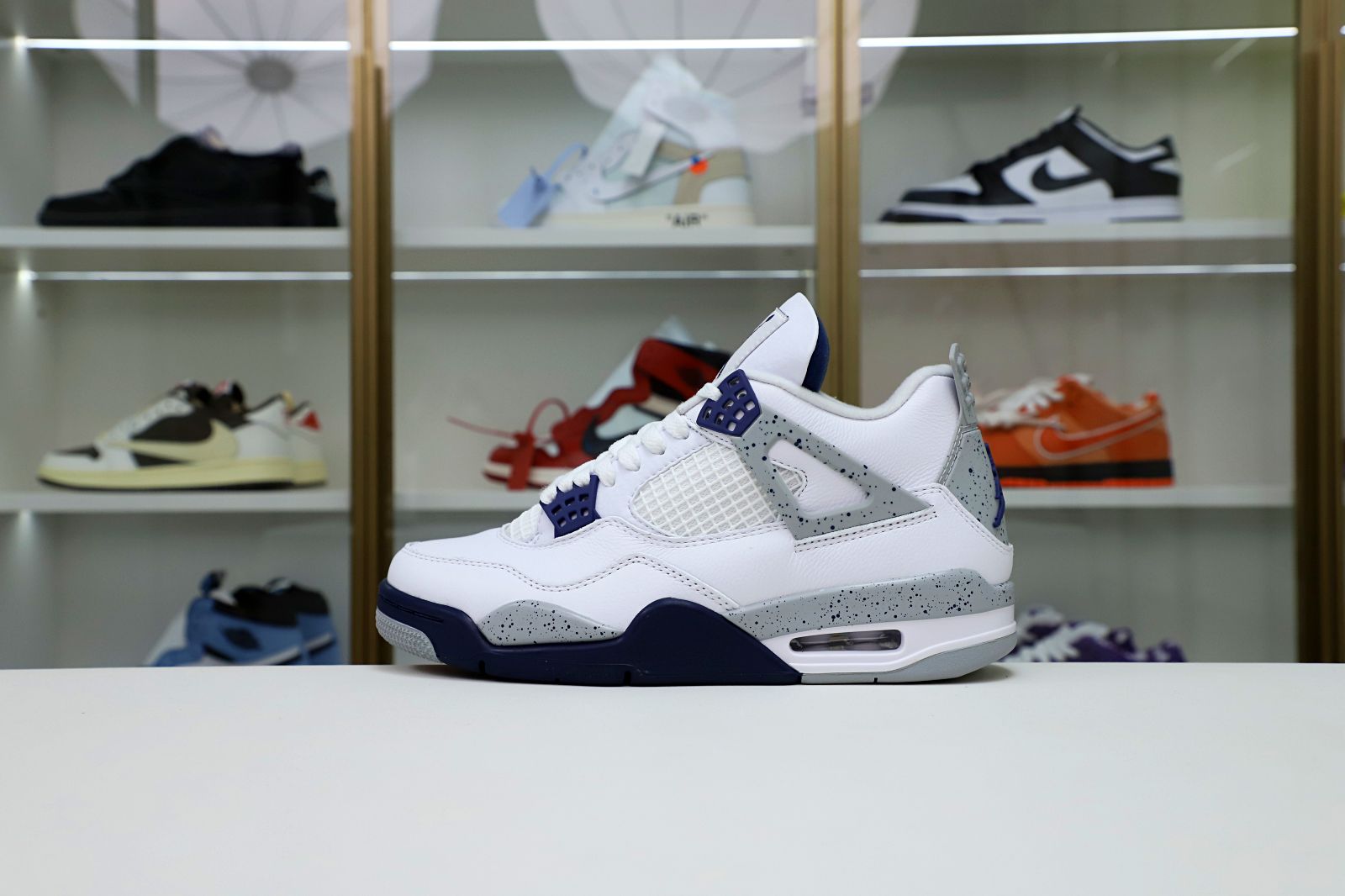 AIR JORDAN 4 RETRO "MIDNIGHT NAVY" DH6927-140