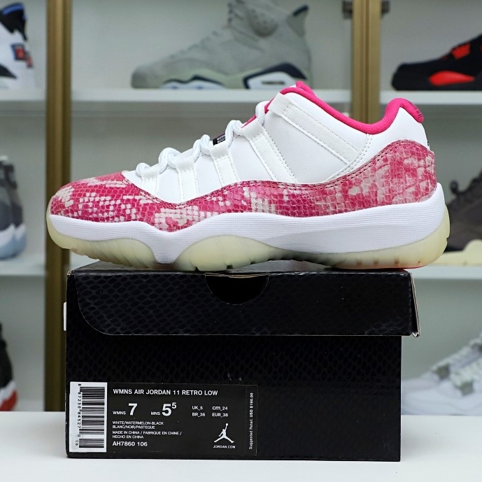 Jordan Air Jordan 11 pink snakeskin