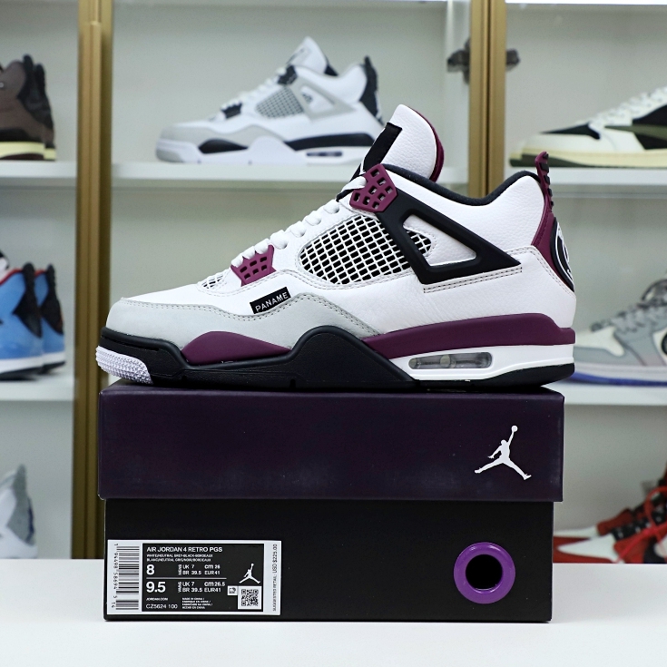 AIR JORDAN PARIS SAINT-GERMAIN X AIR JORDAN 4 RETRO ''BORDEAUX''