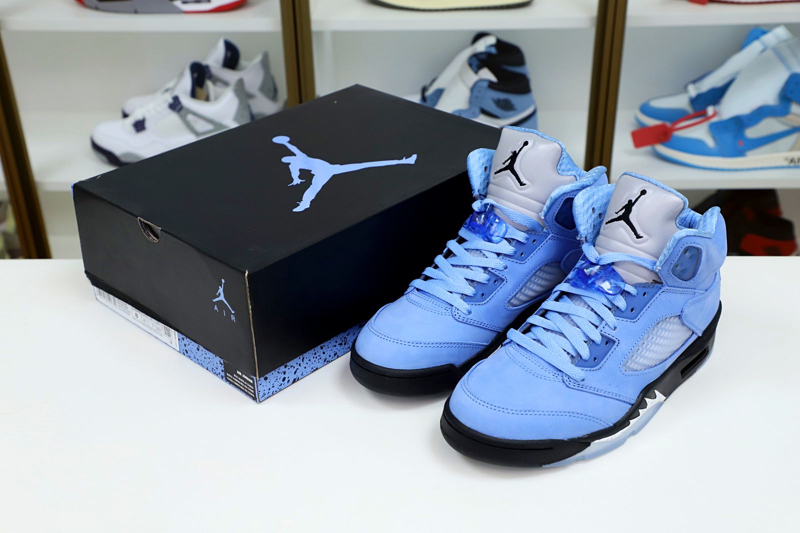 AIR JORDAN 5 RETRO SE DV1310 401 UNIVERSITY BLUE/BLACK-WHITE BLEU