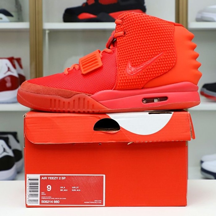 Nike Air Yeezy 2 red october