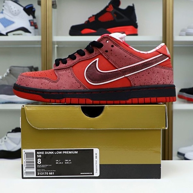 Concepts x Nike Dunk SB Low Red Lobster