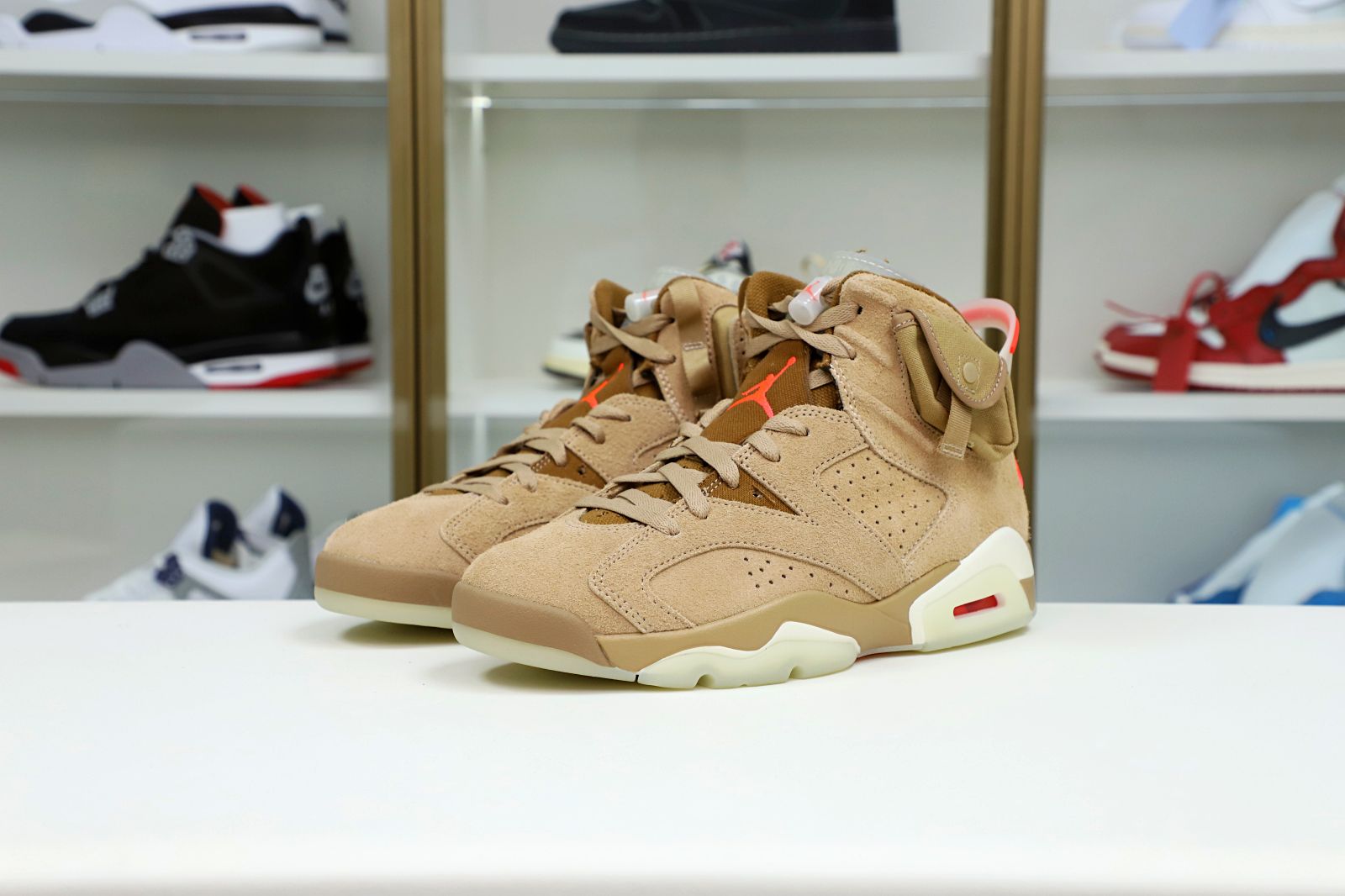 Travis Scott x Air Jordan 6 Retro SP "British Khaki"