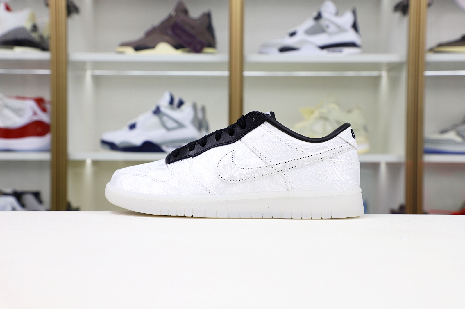 Nike Dunk Low x Fragment Design x CLOT