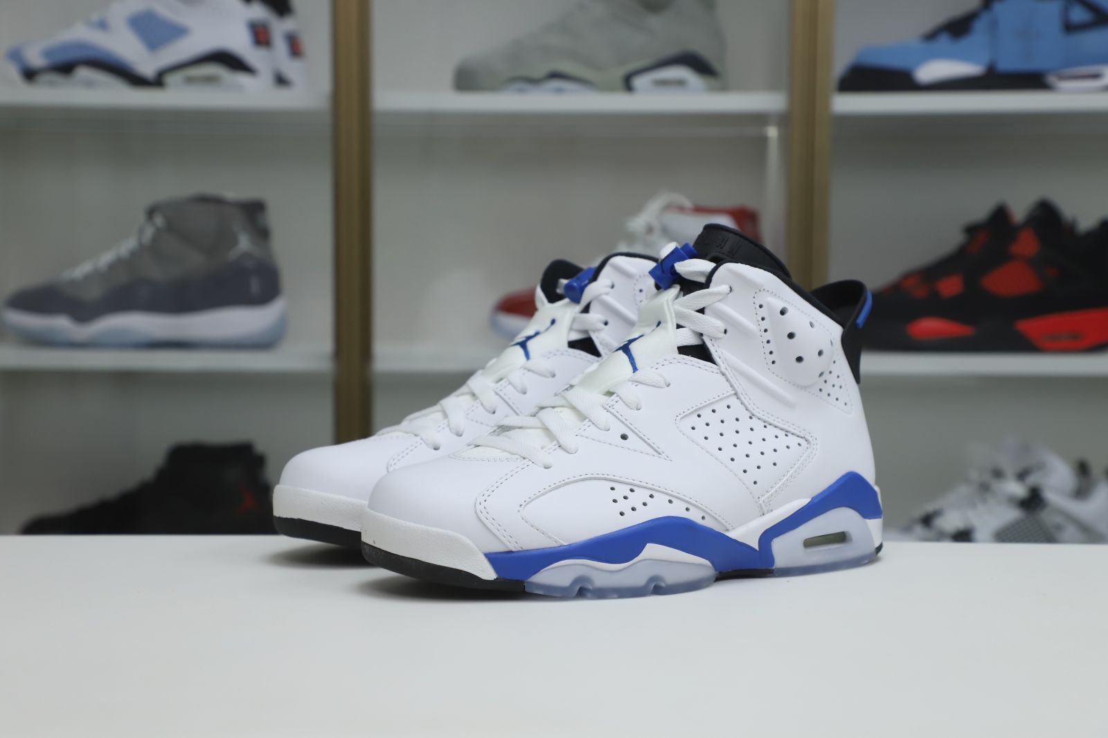 AIR JORDAN 6 RETRO SPORT BLUE