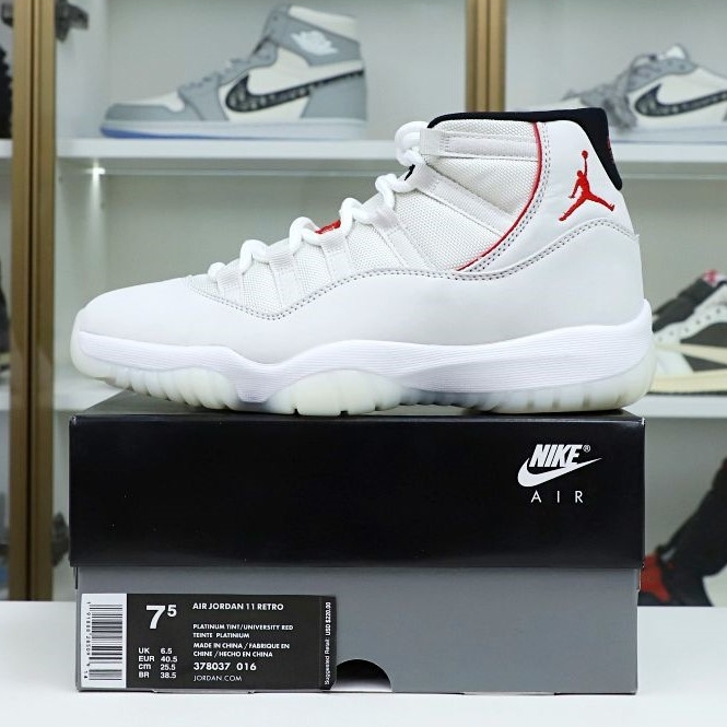 AIR JORDAN 11 XI RETRO PLATINUM TINT