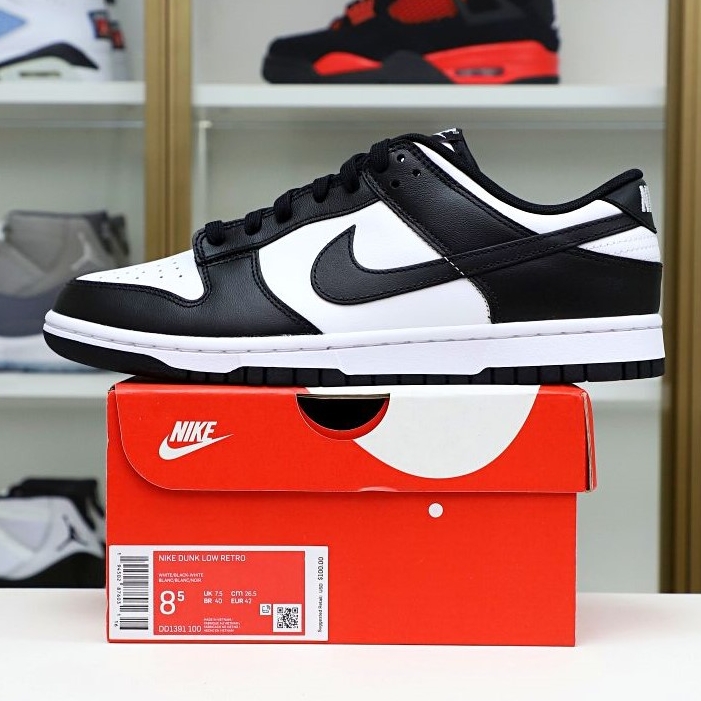 DUNK LOW PANDA ''BLACK WHITE''