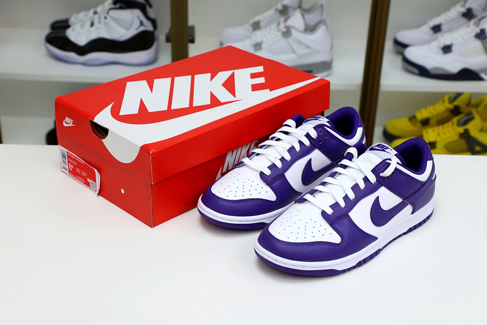 NIKE DUNK LOW RETRO COURT PURPLE