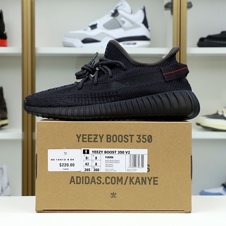 YEEZY BOOST 350 V2 ''BLACK NON-REFLECTIVE''