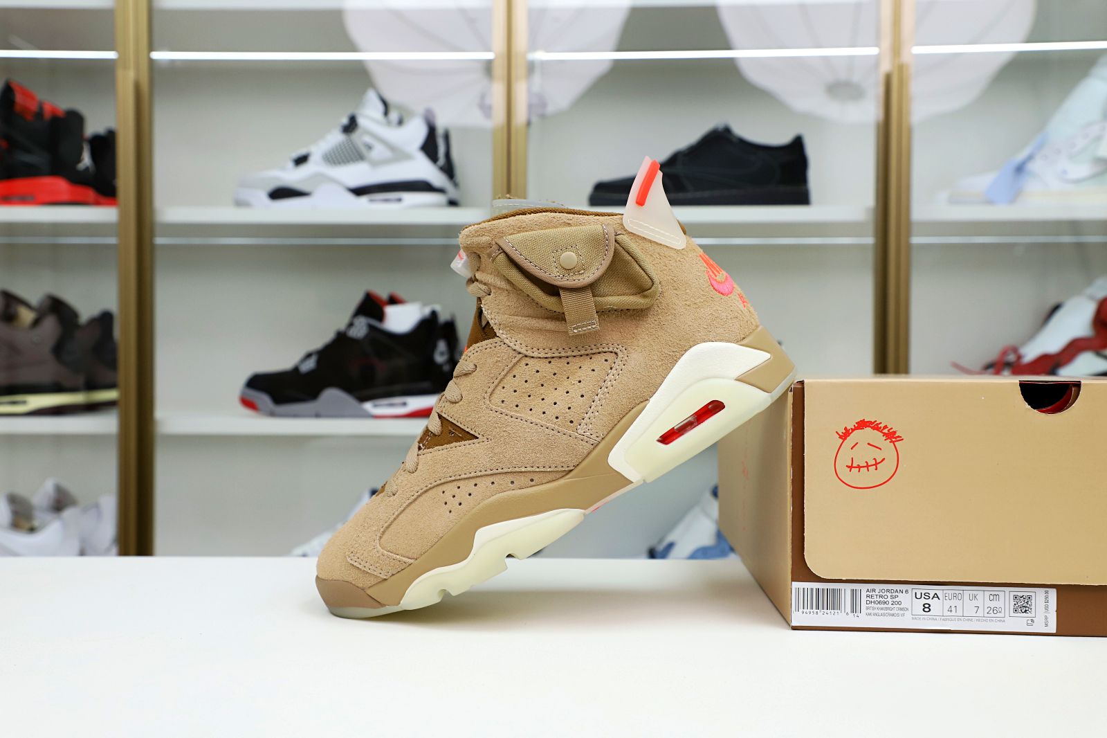 Travis Scott x Air Jordan 6 Retro SP "British Khaki"