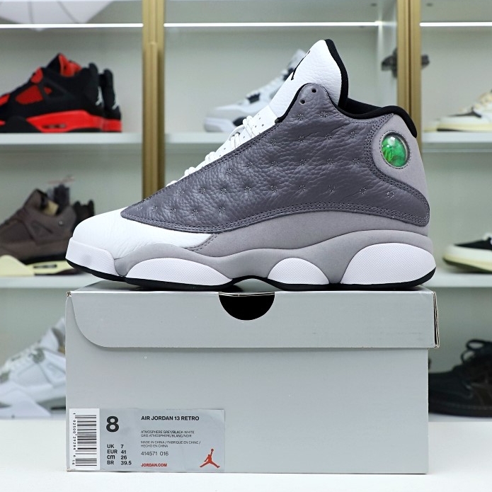 AIR JORDAN 13 RETRO ''ATMOSPHERE GREY'' -414571-016