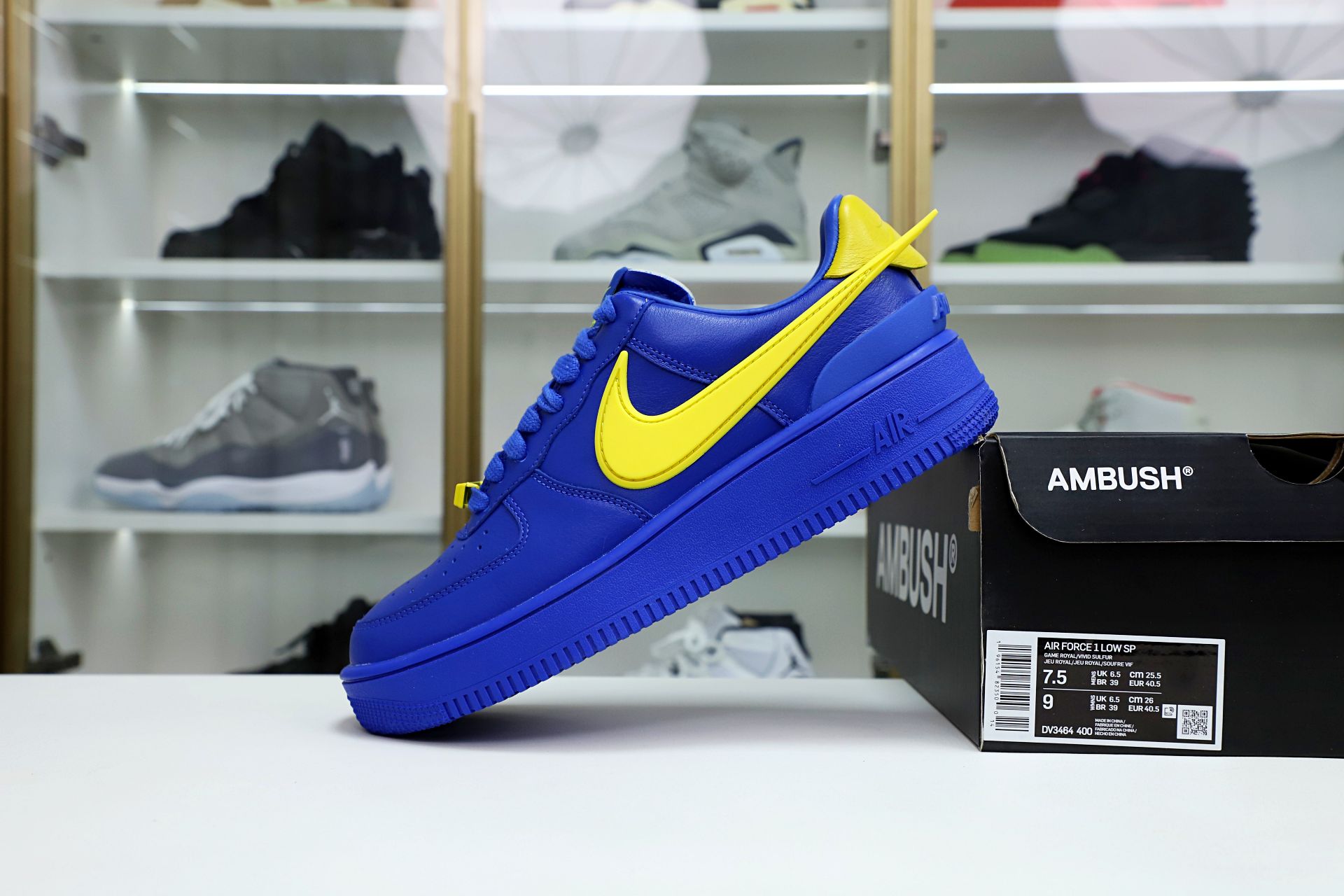 AMBUSH xNike Air Force1LoW"GameRoya and Vivid Sulfur"