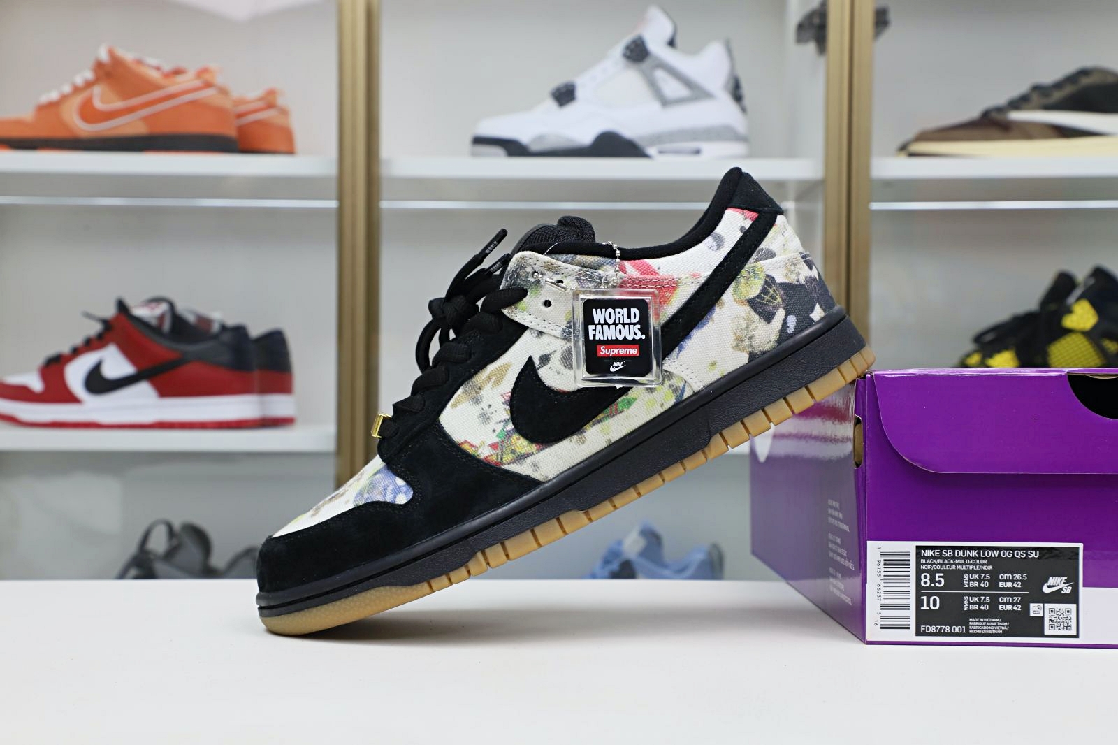 Supreme x Nike SB DunkLow"Rammellzee"