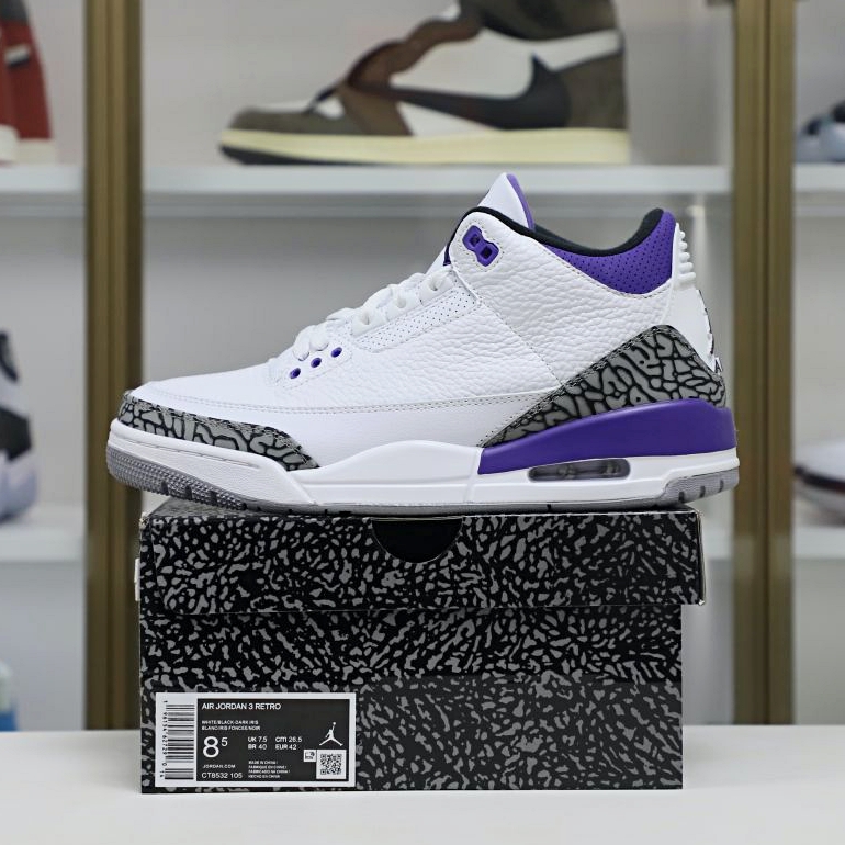 Jordan Air Jordan 3 retro&quotdarkiris"