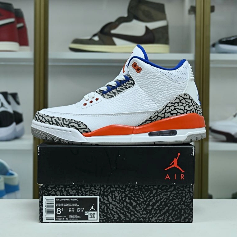 AIR JORDAN 3 RETRO ''KNICKS''