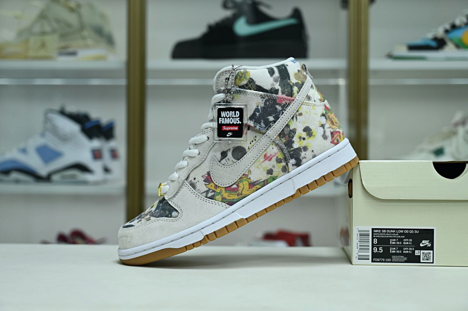 Supreme x Nike Dunk SB High "Rammellzee"