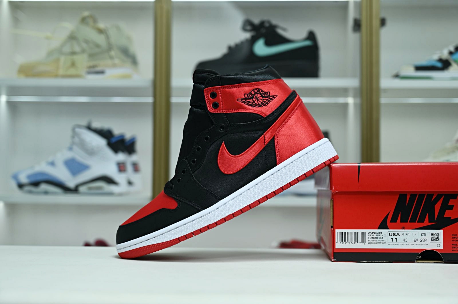 Jordan Air Jordan 1 High OG"Satin Bred" 2023