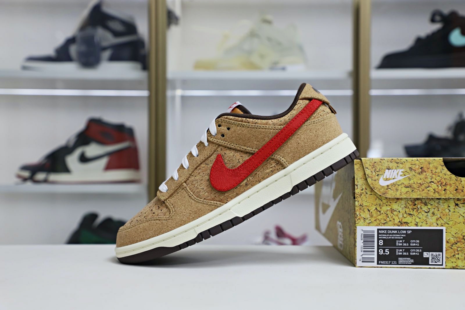 CLOT xNike Dunk LowSP CNGCEL"Cork"20