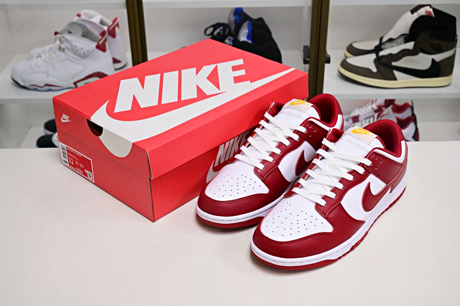 Nike Dunk Low Retro"Gym Red"