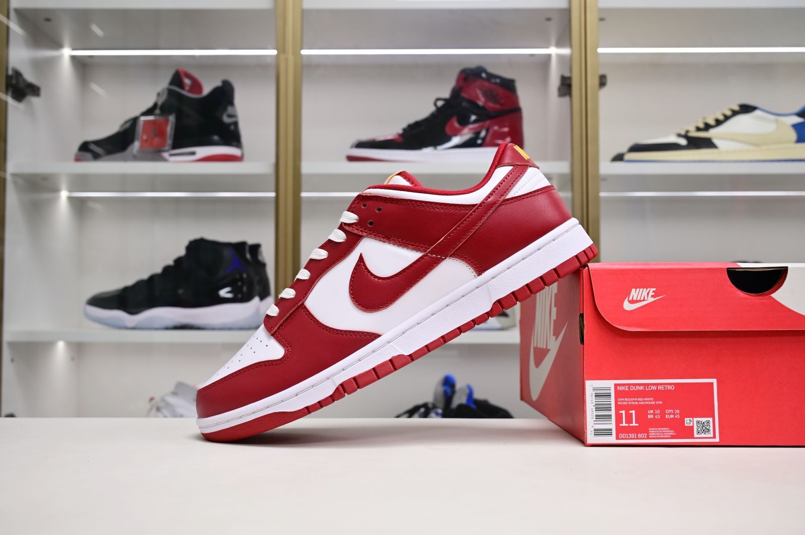 Nike Dunk Low Retro"Gym Red"